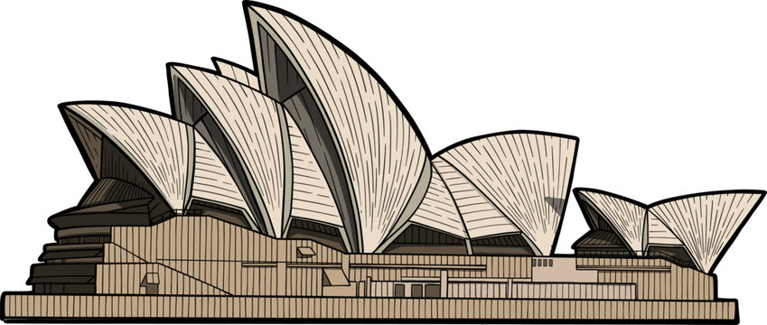 How to Draw Sydney Opera House | How to Draw Sydney Opera House Shoo Rayner  Youtube: https://www.youtube.com/watch?v=dnINI60YJC4 | By O'Peligrino |  Facebook