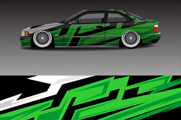 Race car livery design vector 