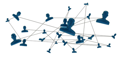 Naklejka premium sphere network structure - abstract design connection design
