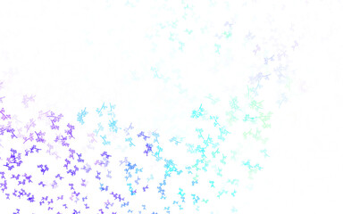 Naklejka premium Light Blue, Green vector doodle background with branches.