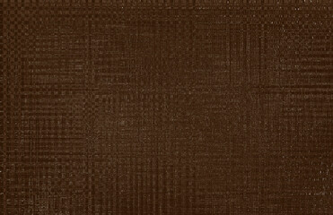 Texture with woven fabric that forms squares.