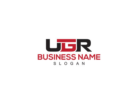 Creative UGR Logo Icon Vector, Simple ugr Logo Letter Design For Your Brand