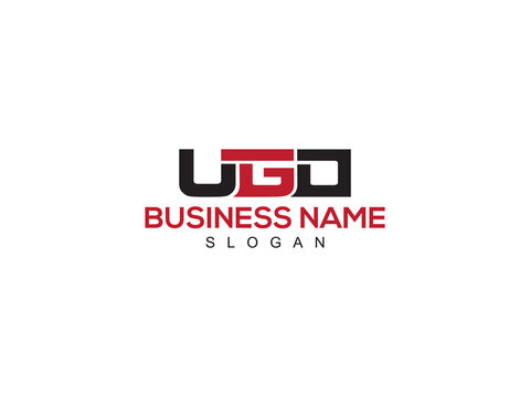 Creative UGO Logo Icon Vector, Simple ugo Logo Letter Design For Your Brand