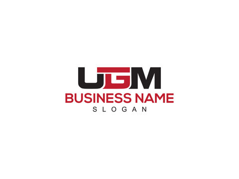 Creative UGM Logo Icon Vector, Simple ugm Logo Letter Design For Your Brand