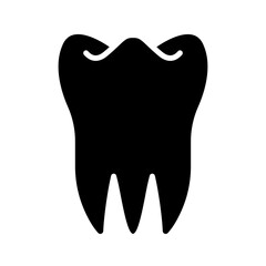 Tooth icon. medical tooth sign. vector illustration