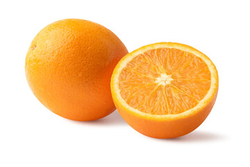 Vitamin c orange.slice orange Isolated.Topview fruit . chop citrous.collection orange cut out.detox juice fruit healthy food  

