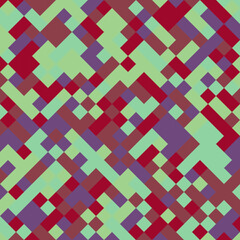 Color Rhombus tile tessellation pattern illustration