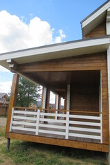 Construction of a small house in a country village (169)
