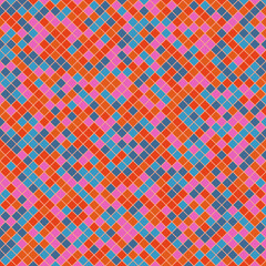 Color Rhombus tile tessellation pattern illustration