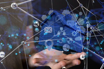 Model of the house and digital iot