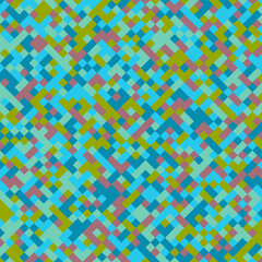 Color Rhombus tile tessellation pattern illustration