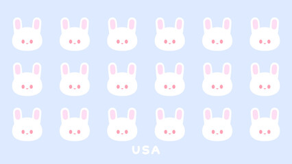 涙色のうさぎ壁紙