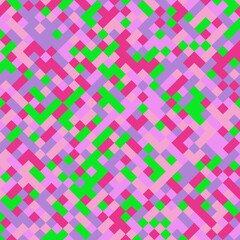 Color Rhombus tile tessellation pattern illustration