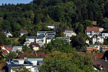 Wohnen in Hanglage in Freiburg-Herdern