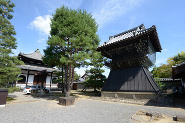 妙心寺　経蔵と鼓楼　京都市右京区花園