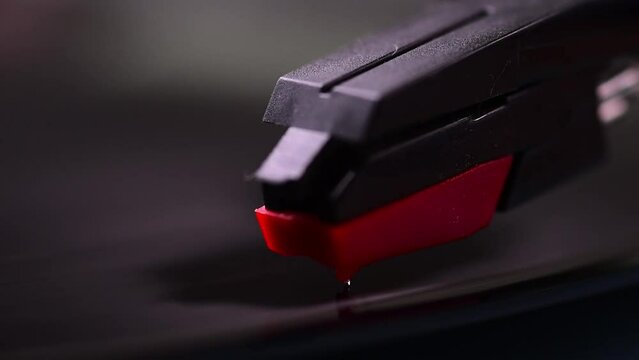 Record Playing Macro Needle