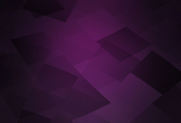 Fototapeta premium Dark Pink vector pattern in square style.