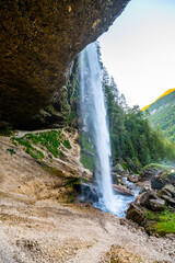 Pericnik Waterfall in Julian Alps
