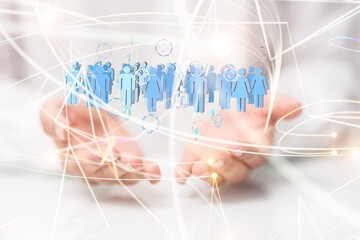 Social networking scheme - Mixed media