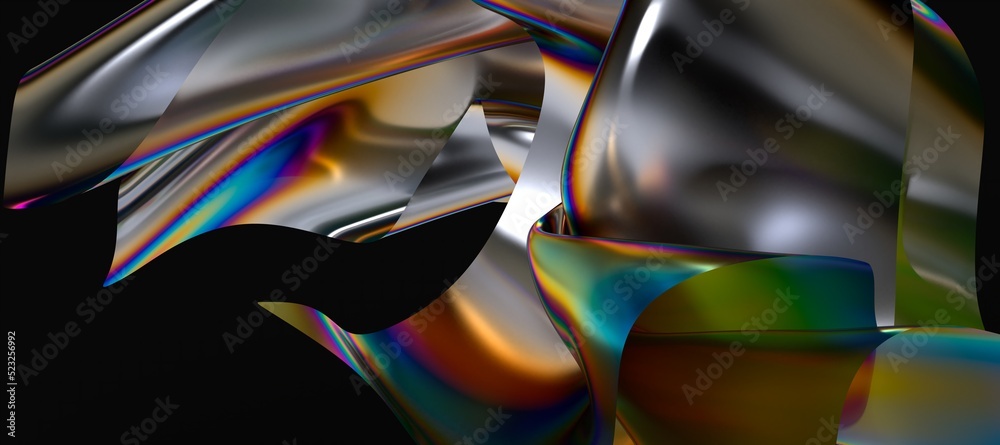 Poster abstract tech background