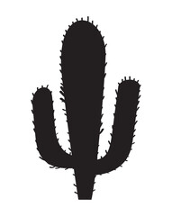 cactu plant silhouette