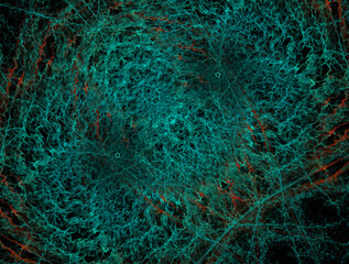 Imaginatory fractal abstract background Image