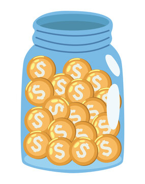 coins in jar solidarity