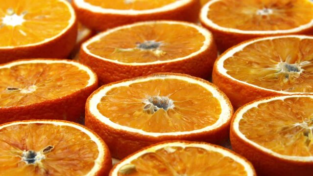 Decay process in time lapse orange dries up becomes moldy and rots, spoiled harvest, world hunger