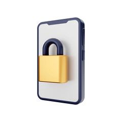 smartphone function 3d icon illustration