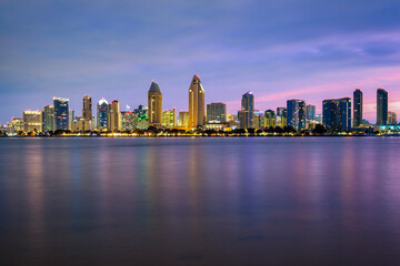 San Diego Skyline at Dawn
