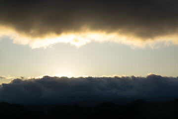 time lapse of clouds in the sky