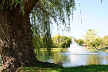 Pauquette park in portage, Wisconsin