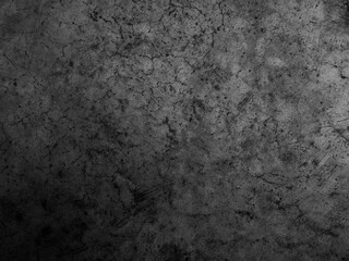 Dark cement wall background in vintage style for graphic design or wallpaper