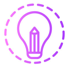 idea gradient icon