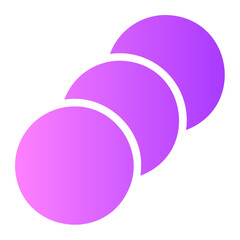 slow motion gradient icon