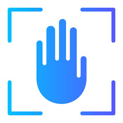 Obraz premium stabilizer gradient icon