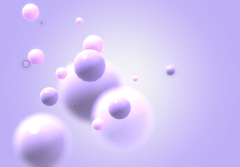 purple background with bubbles