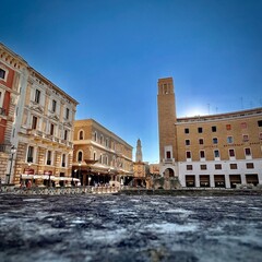 Puglia - piazza del campo in Lecce