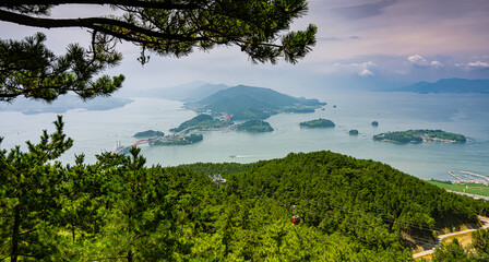 Obraz premium 한려해상