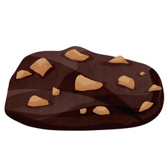 chocolate, sweet, dessert, cocoa, candy - dark chocolate PNG image with transparent background
