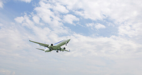 airplane in flight