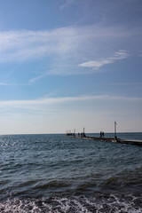 Obraz premium 原岡桟橋(Haraoka pier in Chiba)