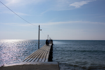 原岡桟橋(Haraoka pier in Chiba)