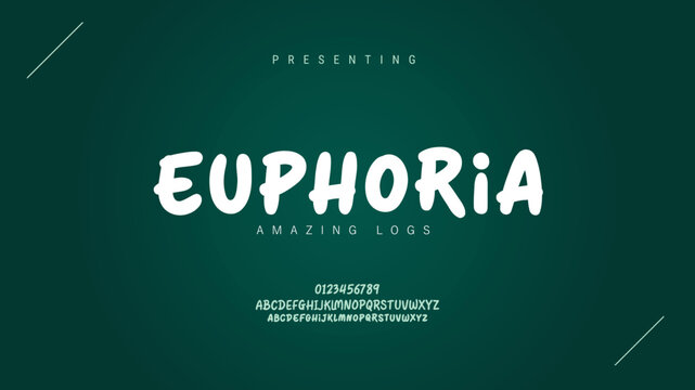 hand drawn elegant alphabets stock vector letters font style and number minimal fashion design typography