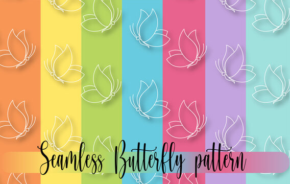 Seamless Butterfly Pattern