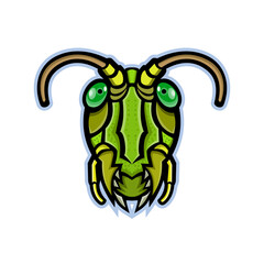Grasshopper Head Mascot