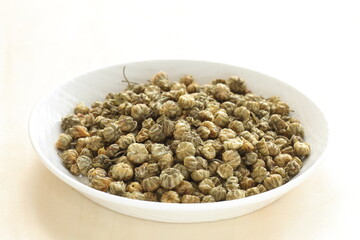 Chinese green tea Longjing Tea leaves