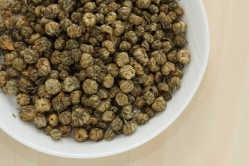 Chinese green tea Longjing Tea leaves