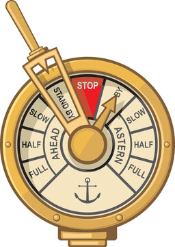 Engine order telegraph, EOT or Chadburn device