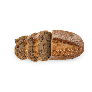 Multigrain Bread Cutout, Png File.